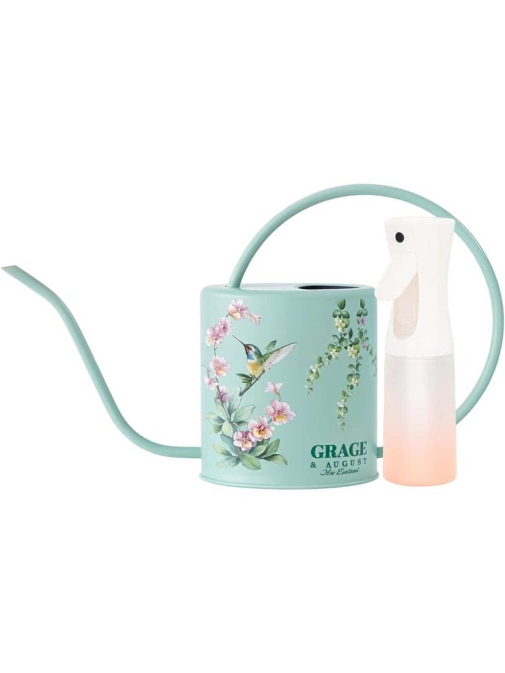 Elegant Indoor Watering Can & Mist Spray Bottle Set for Plant Lovers